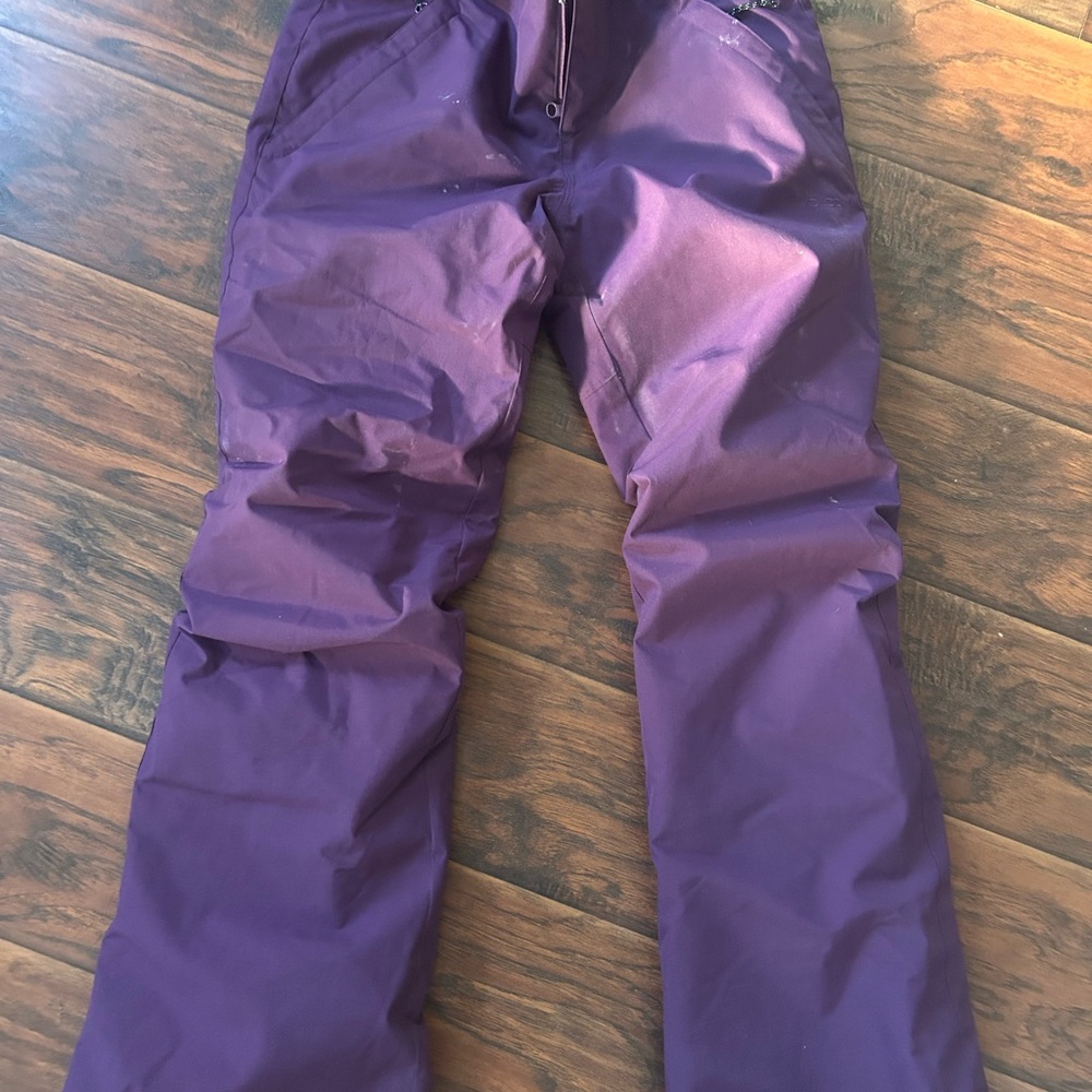 Volcom plum colored Snow Pants